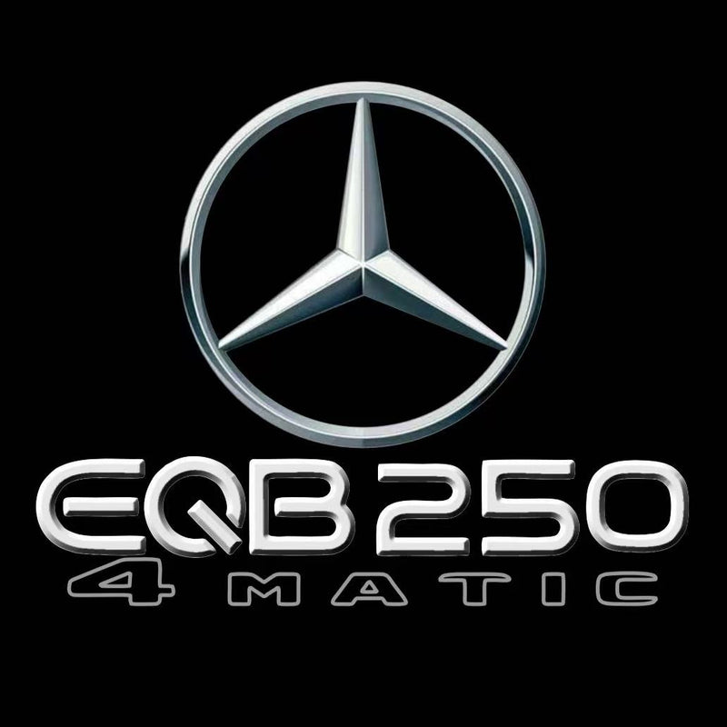 MERCEDES BENZ EQB 250 LOGO PROJECTOT LIGHTS  (quantity 1 = 1 set /2 door lights with 2 logo films)Nr.02M159