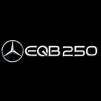 MERCEDES BENZ EQB 250 LOGO PROJECTOT LIGHTS  (quantity 1 = 1 set /2 door lights with 2 logo films)Nr.02M157