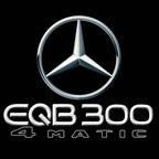 MERCEDES BENZ EQB 300 LOGO PROJECTOT LIGHTS  (quantity 1 = 1 set /2 door lights with 2 logo films)Nr.02M160