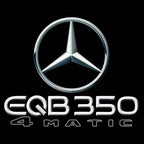 MERCEDES BENZ EQB 350 LOGO PROJECTOT LIGHTS  (quantity 1 = 1 set /2 door lights with 2 logo films)Nr.02M156