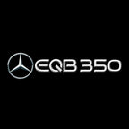 MERCEDES BENZ EQB 350 LOGO PROJECTOT LIGHTS  (quantity 1 = 1 set /2 door lights with 2 logo films)Nr.02M155