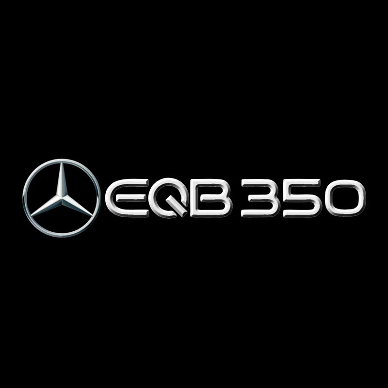 MERCEDES BENZ EQB 350 LOGO PROJECTOT LIGHTS  (quantity 1 = 1 set /2 door lights with 2 logo films)Nr.02M155