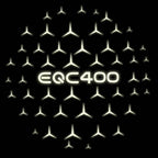 MERCEDES BENZ EQC 400 LOGO PROJECTOT LIGHTS  (quantity 1 = 1 set /2 door lights with 2 logo films)Nr.02M165