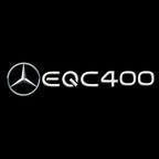 MERCEDES BENZ EQC 400 LOGO PROJECTOT LIGHTS  (quantity 1 = 1 set /2 door lights with 2 logo films)Nr.02M163