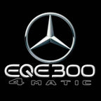 MERCEDES BENZ EQE 300 LOGO PROJECTOT LIGHTS  (quantity 1 = 1 set /2 door lights with 2 logo films)Nr.02M177
