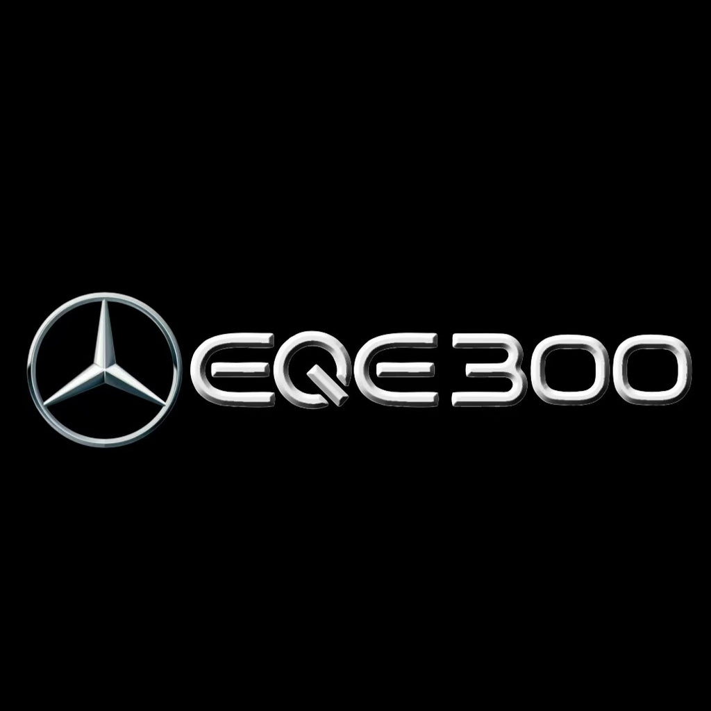 MERCEDES BENZ EQE 300 LOGO PROJECTOT LIGHTS  (quantity 1 = 1 set /2 door lights with 2 logo films)Nr.02M175