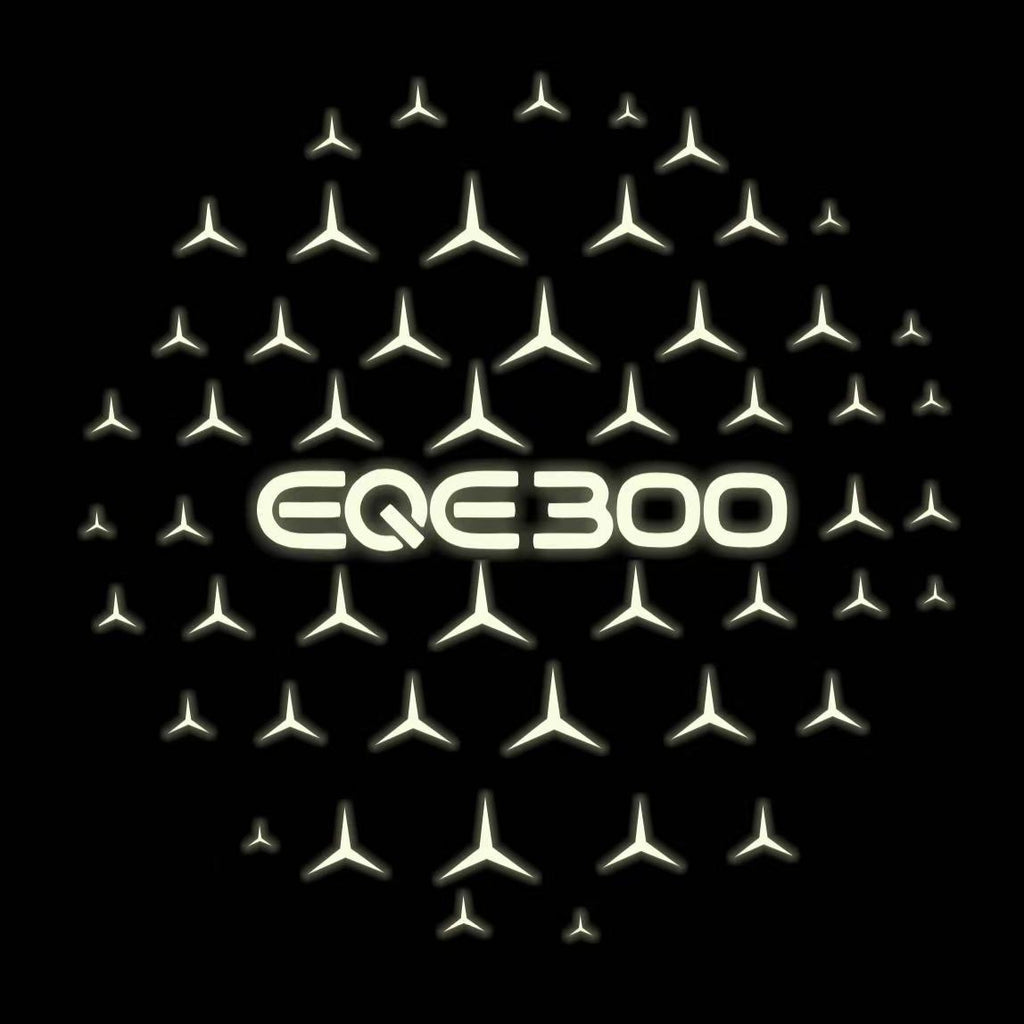 MERCEDES BENZ EQE 300 LOGO PROJECTOT LIGHTS  (quantity 1 = 1 set /2 door lights with 2 logo films)Nr.02M170