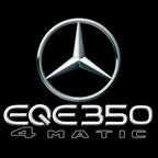 MERCEDES BENZ EQE 350 LOGO PROJECTOT LIGHTS  (quantity 1 = 1 set /2 door lights with 2 logo films)Nr.02M171