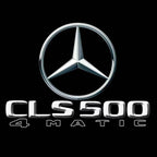 MERCEDES BENZ CLS 500 LOGO PROJECTOT LIGHTS  (quantity 1 = 1 set /2 door lights with 2 logo films)Nr.02M187