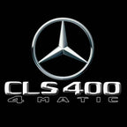 MERCEDES BENZ CLS 400 LOGO PROJECTOT LIGHTS  (quantity 1 = 1 set /2 door lights with 2 logo films)Nr.02M201