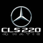 MERCEDES BENZ CLS 220 LOGO PROJECTOT LIGHTS  (quantity 1 = 1 set /2 door lights with 2 logo films)Nr.02M193