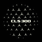 MERCEDES BENZ CLS 300 LOGO PROJECTOT LIGHTS  (quantity 1 = 1 set /2 door lights with 2 logo films)Nr.02M191