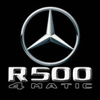 MERCEDES BENZ R 500 LOGO PROJECTOT LIGHTS  (quantity 1 = 1 set /2 door lights with 2 logo films)Nr.02M204