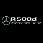 MERCEDES BENZ R 500d LOGO PROJECTOT LIGHTS  (quantity 1 = 1 set /2 door lights with 2 logo films)Nr.02M202