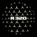 MERCEDES BENZ R 320 LOGO PROJECTOT LIGHTS  (quantity 1 = 1 set /2 door lights with 2 logo films)Nr.02M212