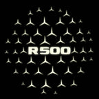 MERCEDES BENZ R 500 LOGO PROJECTOT LIGHTS  (quantity 1 = 1 set /2 door lights with 2 logo films)Nr.02M203