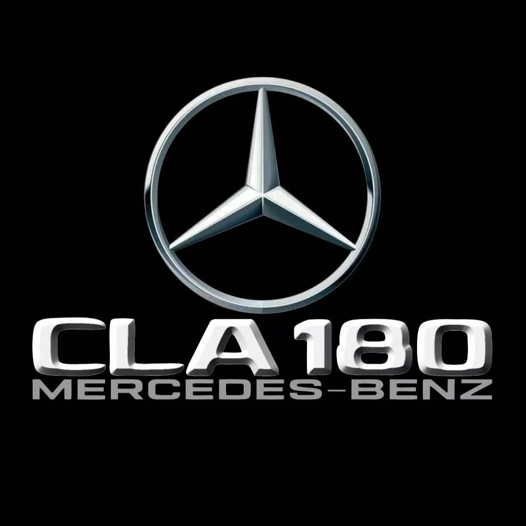 MERCEDES BENZ CLA 180 LOGO PROJECTOT LIGHTS  (quantity 1 = 1 set /2 door lights with 2 logo films)Nr.02M219