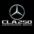 MERCEDES BENZ CLA 250 LOGO PROJECTOT LIGHTS  (quantity 1 = 1 set /2 door lights with 2 logo films)Nr.02M226