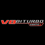 MERCEDES BENZ V8 LOGO PROJECTOT LIGHTS  (quantity 1 = 1 set /2 door lights with 2 logo films)Nr.02M231