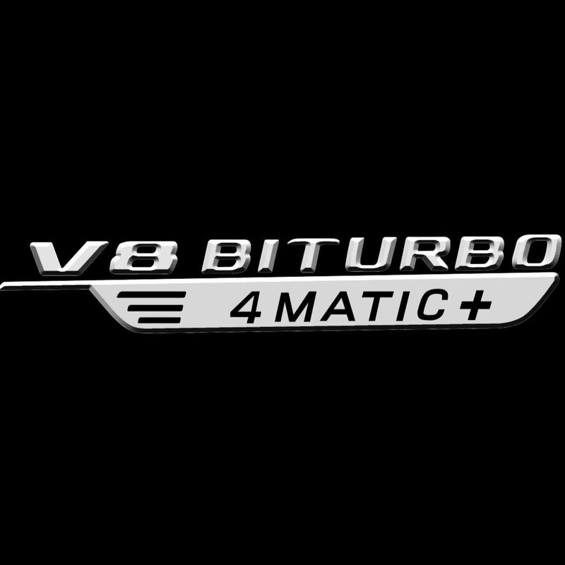 MERCEDES BENZ V8 LOGO PROJECTOT LIGHTS  (quantity 1 = 1 set /2 door lights with 2 logo films)Nr.02M229