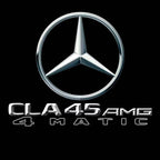 MERCEDES BENZ CLA45 AMG LOGO PROJECTOT LIGHTS  (quantity 1 = 1 set /2 door lights with 2 logo films)Nr.02M269
