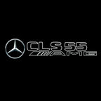 MERCEDES BENZ CLS55 AMG LOGO PROJECTOT LIGHTS  (quantity 1 = 1 set /2 door lights with 2 logo films)Nr.02M286