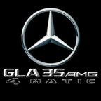 MERCEDES BENZ GLA35 AMG LOGO PROJECTOT LIGHTS  (quantity 1 = 1 set /2 door lights with 2 logo films)Nr.02M339