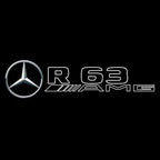 MERCEDES BENZ R63 AMG LOGO PROJECTOT LIGHTS  (quantity 1 = 1 set /2 door lights with 2 logo films)Nr.02M394