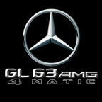MERCEDES BENZ GL63 AMG LOGO PROJECTOT LIGHTS  (quantity 1 = 1 set /2 door lights with 2 logo films)Nr.02M401