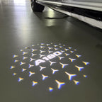 MERCEDES BENZ A180 LOGO PROJECTOT LIGHTS  (quantity 1 = 1 set /2 door lights with 2 logo films)Nr.02M028