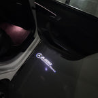 MERCEDES BENZ A200 LOGO PROJECTOT LIGHTS  (quantity 1 = 1 set /2 door lights with 2 logo films)Nr.02M024