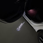 MERCEDES BENZ A220 LOGO PROJECTOT LIGHTS  (quantity 1 = 1 set /2 door lights with 2 logo films)Nr.02M026