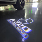 MERCEDES BENZ A220 LOGO PROJECTOT LIGHTS  (quantity 1 = 1 set /2 door lights with 2 logo films)Nr.02M035