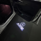 MERCEDES BENZ A220 LOGO PROJECTOT LIGHTS  (quantity 1 = 1 set /2 door lights with 2 logo films)Nr.02M035