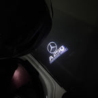 MERCEDES BENZ A250 LOGO PROJECTOT LIGHTS  (quantity 1 = 1 set /2 door lights with 2 logo films)Nr.02M027