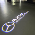 MERCEDES BENZ A250 LOGO PROJECTOT LIGHTS  (quantity 1 = 1 set /2 door lights with 2 logo films)Nr.02M034