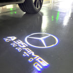 MERCEDES BENZ A35 AMG LOGO PROJECTOT LIGHTS  (quantity 1 = 1 set /2 door lights with 2 logo films)Nr.02M256
