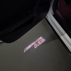 MERCEDES BENZ A35 AMG LOGO PROJECTOT LIGHTS  (quantity 1 = 1 set /2 door lights with 2 logo films)Nr.02M257