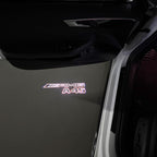 MERCEDES BENZ A45 AMG LOGO PROJECTOT LIGHTS  (quantity 1 = 1 set /2 door lights with 2 logo films)Nr.02M262