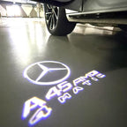 MERCEDES BENZ A45 AMG LOGO PROJECTOT LIGHTS  (quantity 1 = 1 set /2 door lights with 2 logo films)Nr.02M259