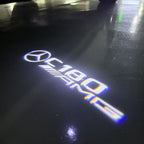 MERCEDES BENZ C180 LOGO PROJECTOT LIGHTS  (quantity 1 = 1 set /2 door lights with 2 logo films)Nr.02M62