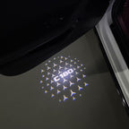 MERCEDES BENZ C180 LOGO PROJECTOT LIGHTS  (quantity 1 = 1 set /2 door lights with 2 logo films)Nr.02M51