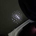 MERCEDES BENZ C200 LOGO PROJECTOT LIGHTS  (quantity 1 = 1 set /2 door lights with 2 logo films)Nr.02M56