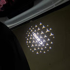 MERCEDES BENZ C220 LOGO PROJECTOT LIGHTS  (quantity 1 = 1 set /2 door lights with 2 logo films)Nr.02M52