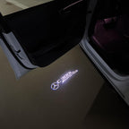 MERCEDES BENZ C300L LOGO PROJECTOT LIGHTS  (quantity 1 = 1 set /2 door lights with 2 logo films)Nr.02M43