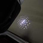 MERCEDES BENZ C300 LOGO PROJECTOT LIGHTS  (quantity 1 = 1 set /2 door lights with 2 logo films)Nr.02M50