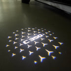 MERCEDES BENZ C350 LOGO PROJECTOT LIGHTS  (quantity 1 = 1 set /2 door lights with 2 logo films)Nr.02M54