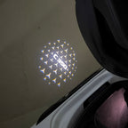 MERCEDES BENZ C350 LOGO PROJECTOT LIGHTS  (quantity 1 = 1 set /2 door lights with 2 logo films)Nr.02M54