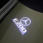 MERCEDES BENZ E200 LOGO PROJECTOT LIGHTS  (quantity 1 = 1 set /2 door lights with 2 logo films)Nr.02M67