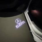 MERCEDES BENZ E220 LOGO PROJECTOT LIGHTS  (quantity 1 = 1 set /2 door lights with 2 logo films)Nr.02M72